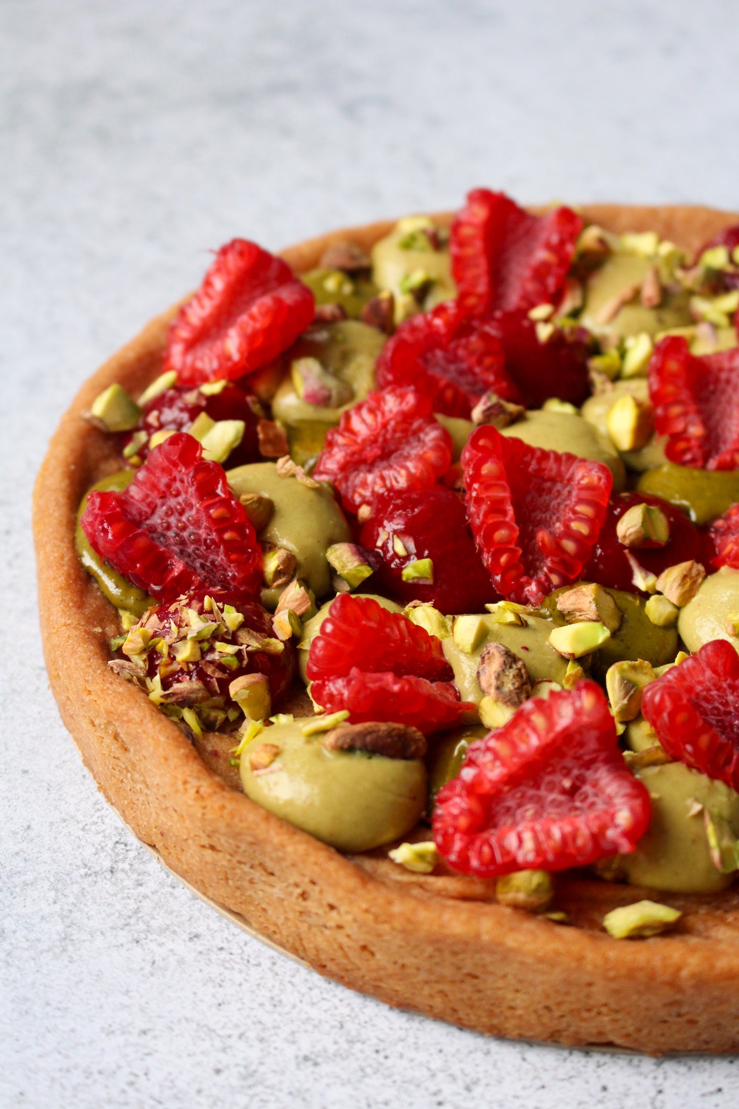 Cookie pistache et framboise XL