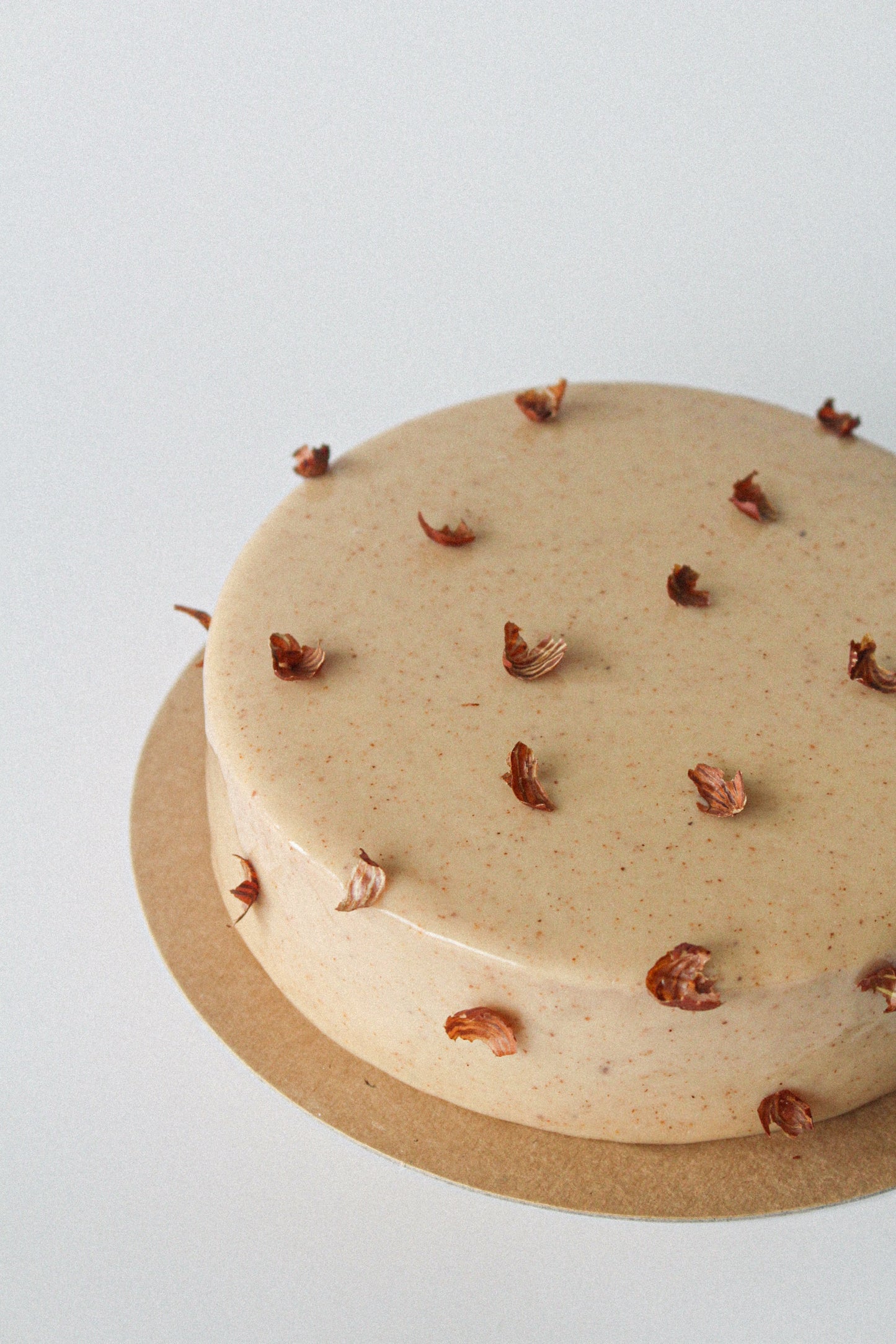 Entremet chocolat et noisette