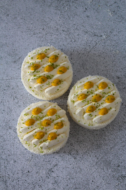 Entremet mangue-passion-coco