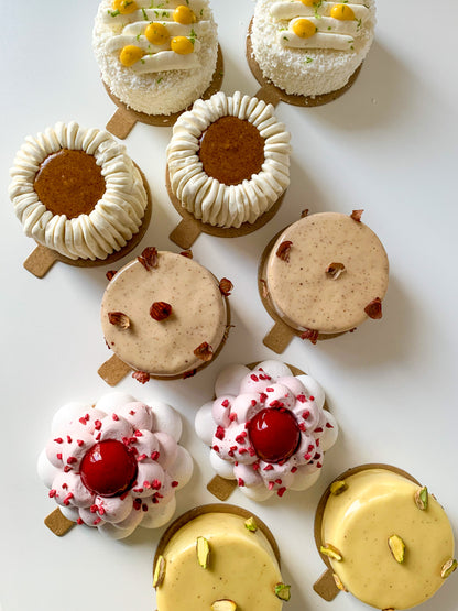 Entremet Vanille-Pécan-Caramel