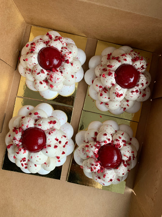 Pavlova framboise - litchi