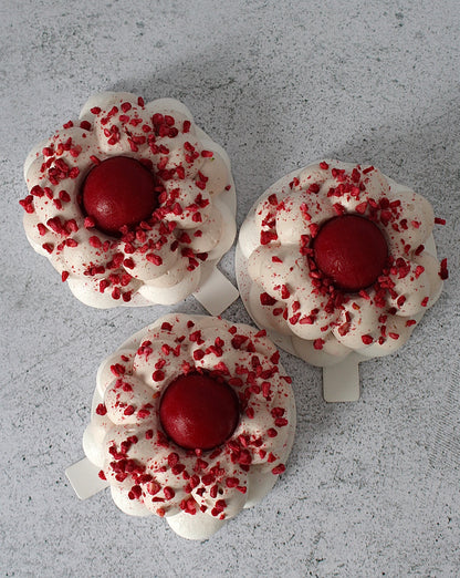 Pavlova framboise - litchi